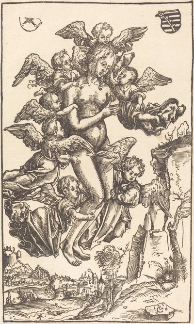 Den hellige Maria Magdalenas ekstase av Lucas Cranach the Elder