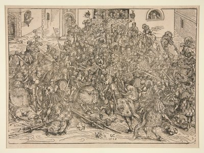 Den fjerde turneringen av Lucas Cranach the Elder