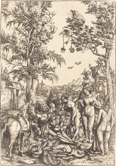 Paris-dommen av Lucas Cranach the Elder
