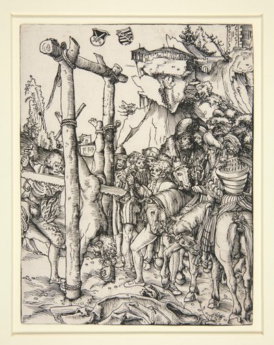 Sankt Simons martyrium av Lucas Cranach the Elder