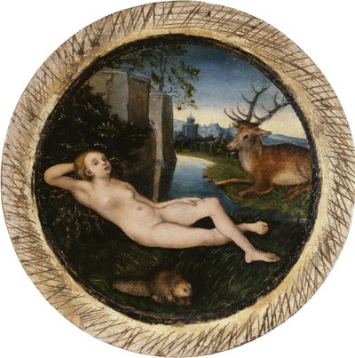 Vårens nymfe av Lucas Cranach the Elder