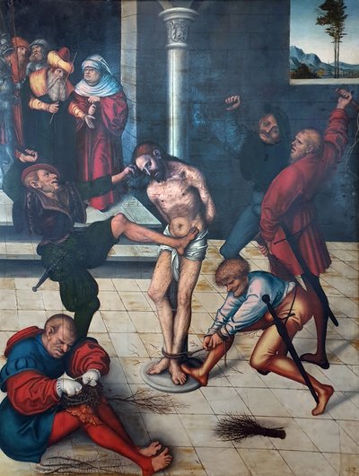 Kristi pisking av Lucas Cranach the Elder