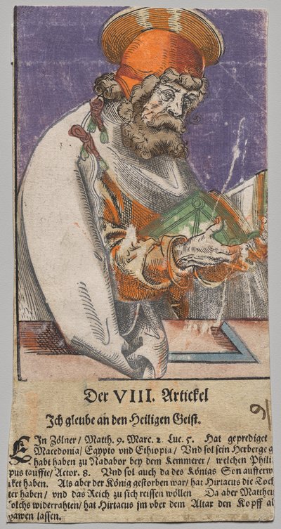 Matteus fra Kristus, apostlene og den hellige Paulus av Lucas Cranach the Elder, After