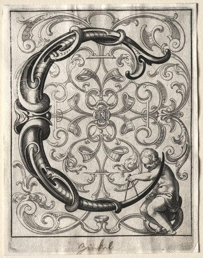 Nytt ABC-hefte: C, 1627. av Lucas Kilian