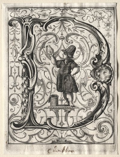 Nytt ABC-hefte: D, 1627. av Lucas Kilian