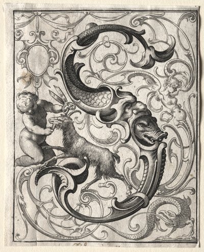 Nytt ABC-hefte: S, 1627. av Lucas Kilian