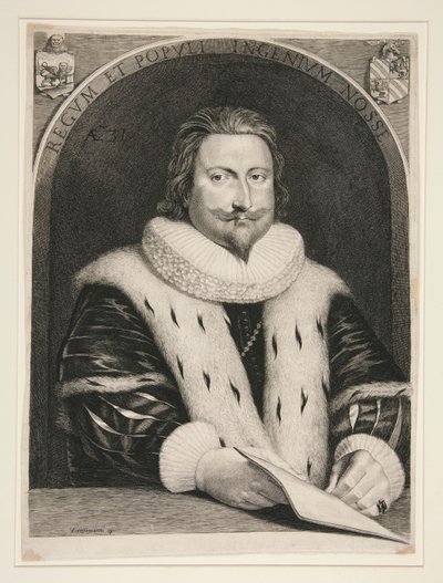 Alvise Contarini/Aloysius Contareno i en alder av 31 år av Lucas Vorsterman the Elder