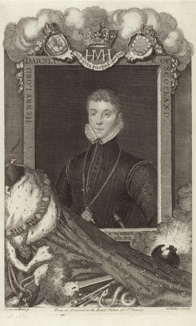 Portrett av Henry, Lord Darnley av Lucas de Heere