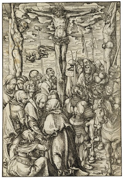 Golgata av Lucas the Elder Cranach