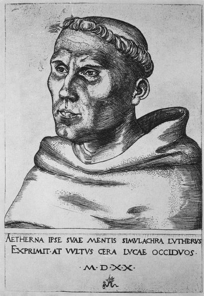 Martin Luther av Lucas the Elder Cranach