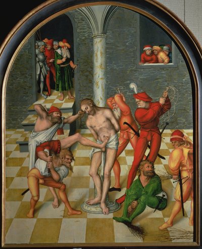 Kristi flagellasjon av Lucas the Elder Cranach
