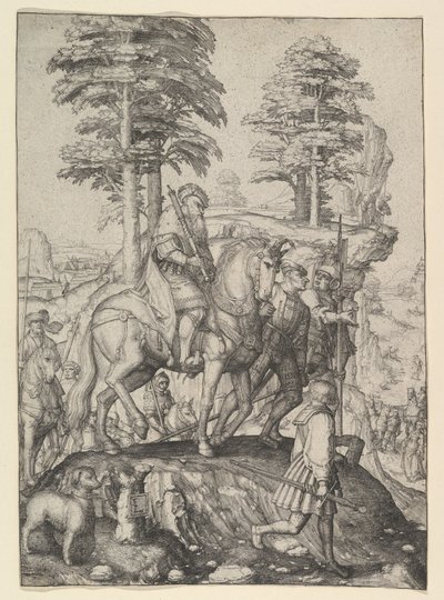 Abigail Før David, ca. 1507. av Lucas van Leyden