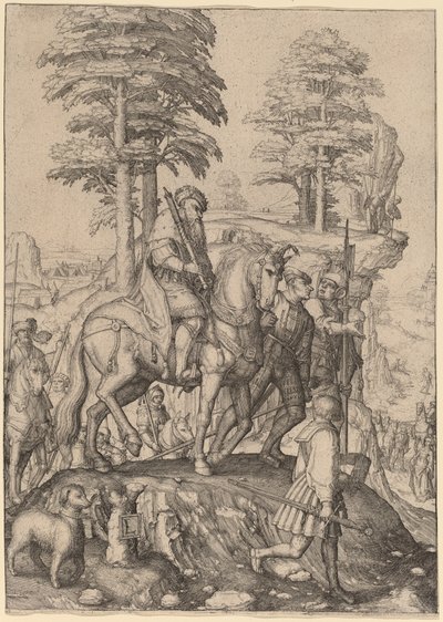 Abigail og David av Lucas van Leyden