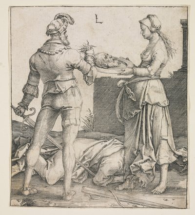 Halshugging av døperen Johannes, 1513 av Lucas van Leyden