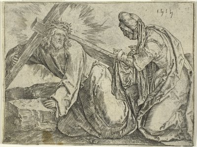 Kristus som bærer korset av Lucas van Leyden