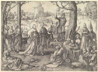 Sankt Maria Magdalenas dans av Lucas van Leyden