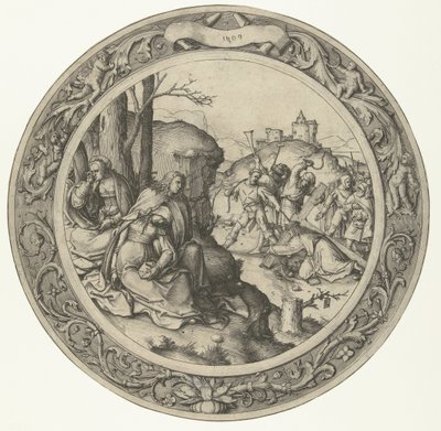 Carrying the Cross De Ronde Passion (serietittel) av Lucas van Leyden
