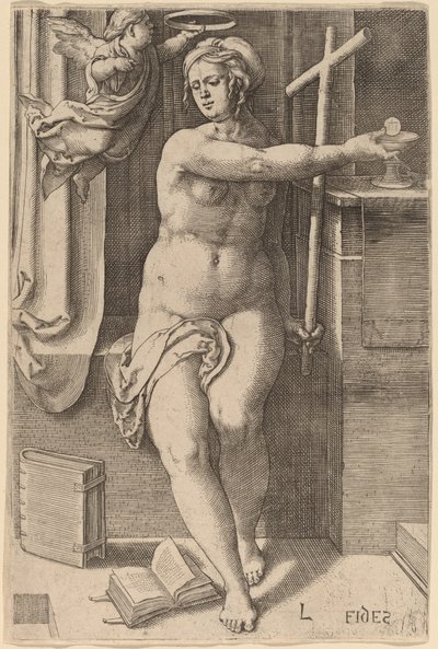Fides (tro) av Lucas van Leyden