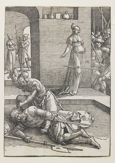 Jael dreper Sisera av Lucas van Leyden