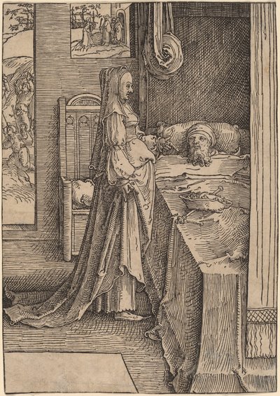 Jesabel og Akab av Lucas van Leyden