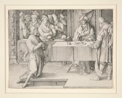 Josef tolker Farao av Lucas van Leyden