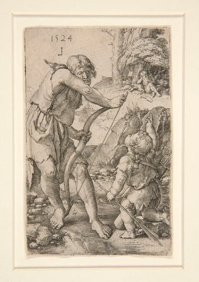 Lamek og Kain av Lucas van Leyden