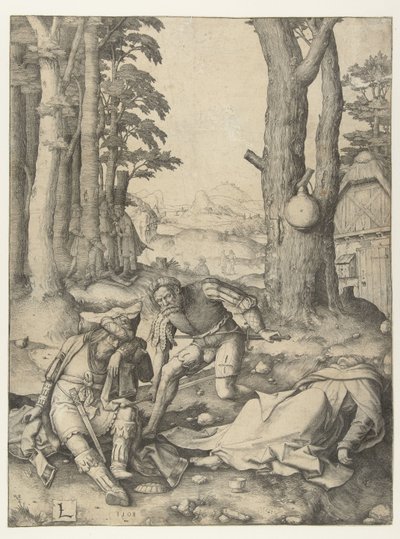 Mohammed og munken Sergius av Lucas van Leyden