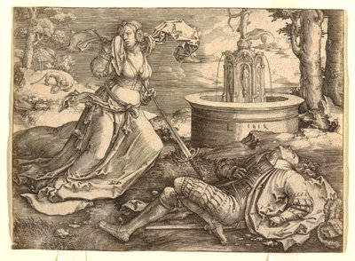 Pyramus og Thisbe av Lucas van Leyden