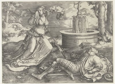 Pyramus og Thisbe av Lucas van Leyden