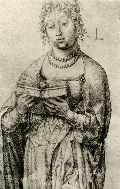 Lesende jente av Lucas van Leyden