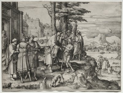 Return of the Prodigal Son, ca. 1510. av Lucas van Leyden