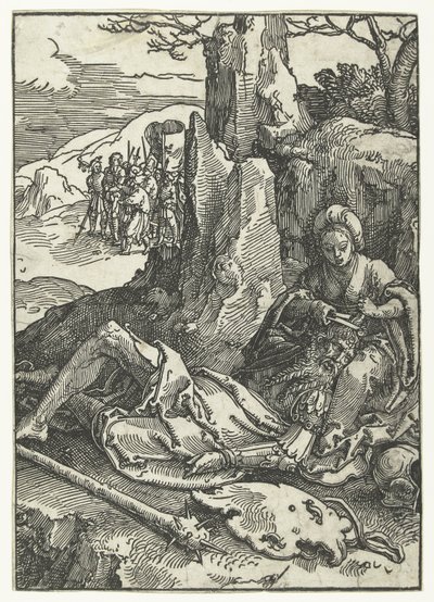 Samson og Delila Liten serie kvinnelister (serietittel) av Lucas van Leyden