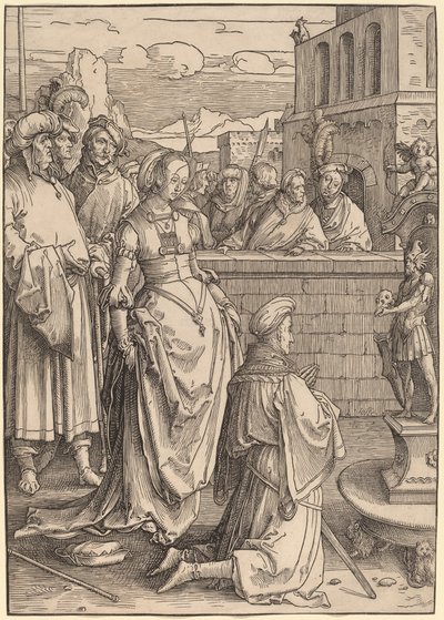 Salomos avgudsdyrkelse av Lucas van Leyden