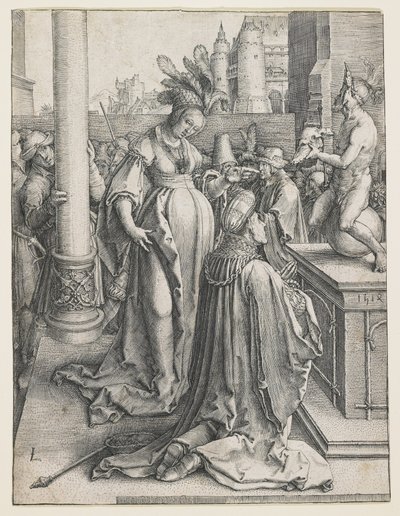 Salomos avgudsdyrkelse av Lucas van Leyden