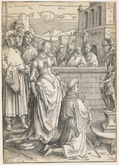 Salomos avgudsdyrkelse, ca. 1512 av Lucas van Leyden