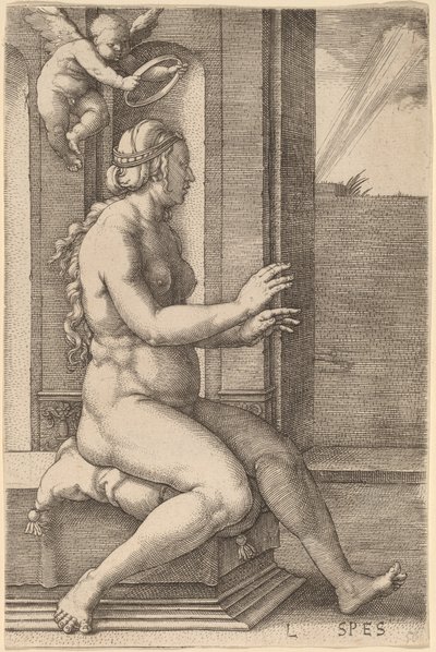 Spes (håp) av Lucas van Leyden
