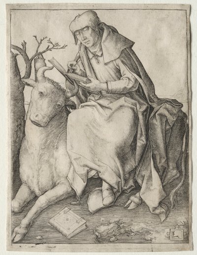 St. Luke av Lucas van Leyden