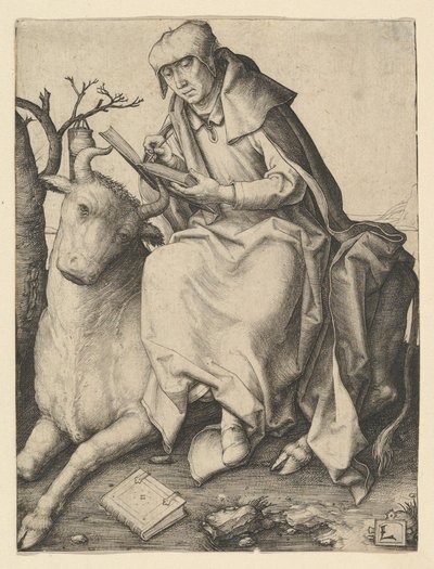 St. Luke, ca. 1508. av Lucas van Leyden