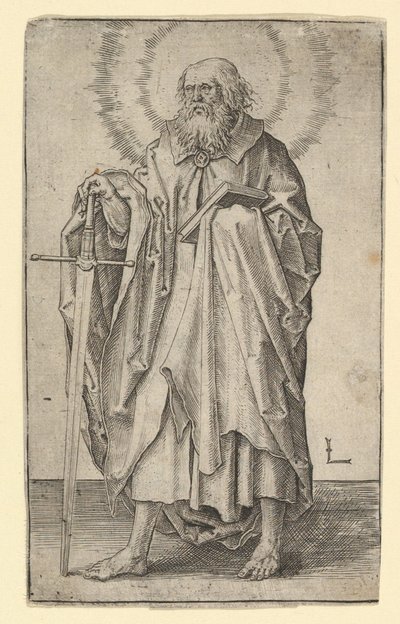 St. Paul, ca. 1510. av Lucas van Leyden