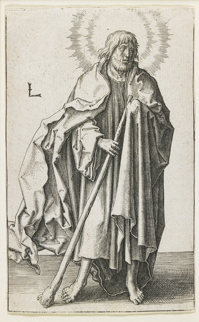St. Thaddeus, 1510 av Lucas van Leyden
