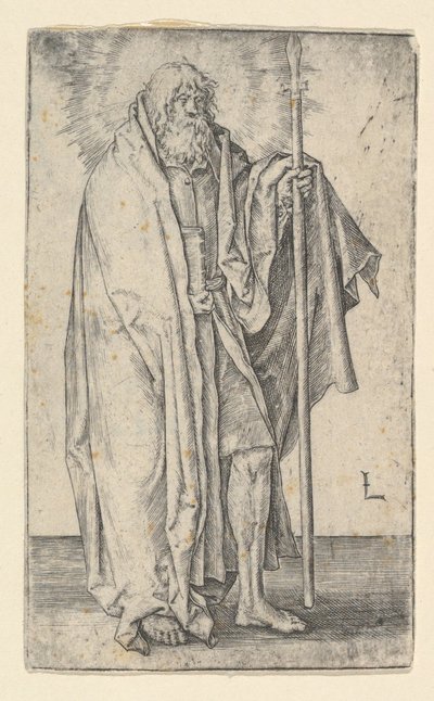 St. Thomas, ca. 1510. av Lucas van Leyden