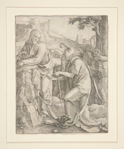 Kristi fristelse av Lucas van Leyden