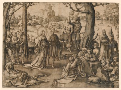 Dansen til St. Maria Magdalena av Lucas van Leyden