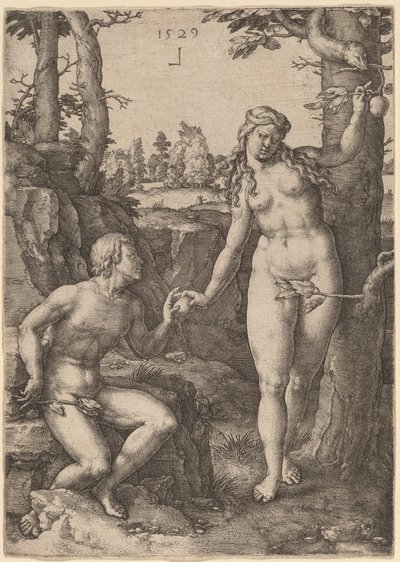 Menneskets fall av Lucas van Leyden