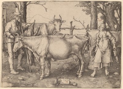 Melkejenta av Lucas van Leyden