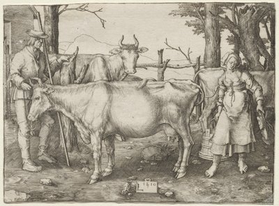 Melkejenta av Lucas van Leyden