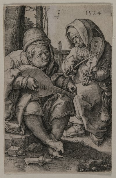 Musikerne av Lucas van Leyden