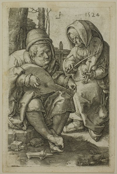 Musikerne av Lucas van Leyden