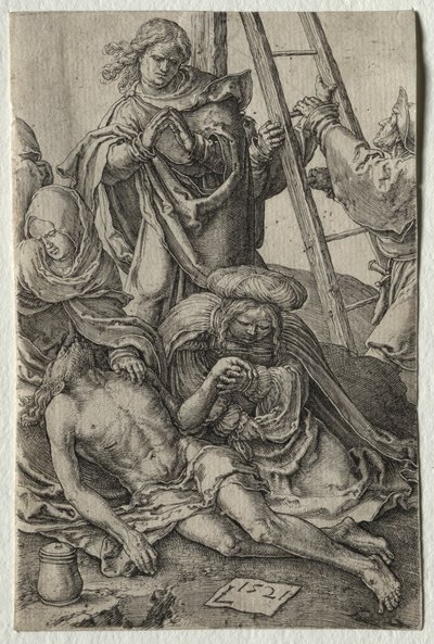 The Passion: Nedstigning fra korset av Lucas van Leyden