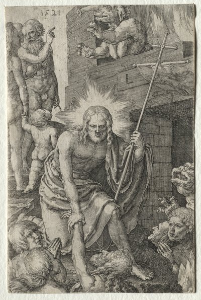 The Passion: Descent into Limbo av Lucas van Leyden